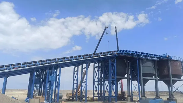 Проект конвейерной системы для открытого угольного карьера Xinjiang Guanghui Industry
