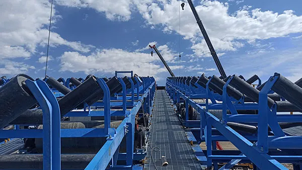 Проект конвейерной системы для открытого угольного карьера Xinjiang Guanghui Industry