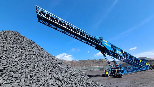 Проект конвейерной системы штабелеукладчика для угольного склада, Shanxi Qinxin Energy Group